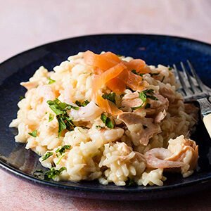 Risotto al Salmone