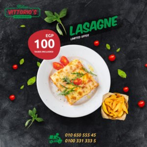 Creamy Italian lasagna